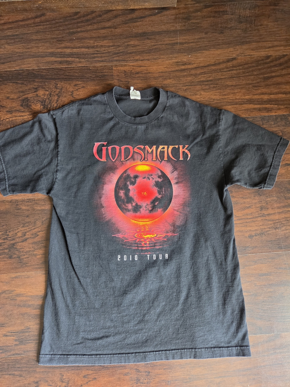 2010 GODSMACK Tour Tee XL T-Shirt Double Sided